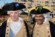 Brooklyn Parks Borough Commissioner Julius Spiegel and Parks Deputy Commissioner of Public Programs Kevin Jeffrey 