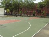 Col. Young Playground Basketball Courts 