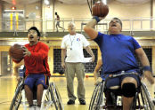 Wheelchair Basketball at Al Oerter Recreation Center 