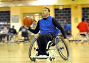 Wheelchair Basketball at Al Oerter Recreation Center 