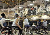 Wheelchair Basketball at Al Oerter Recreation Center 