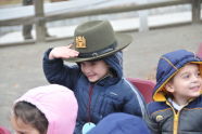 Mounted Auxiliary Unit at Staten Island Zoo 