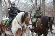 Mounted Auxiliary Unit at Staten Island Zoo 