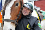Mounted Auxiliary Unit at Staten Island Zoo 